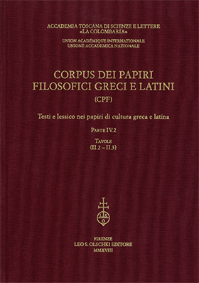 9788822265708-Corpus dei papiri filosofici greci e latini.